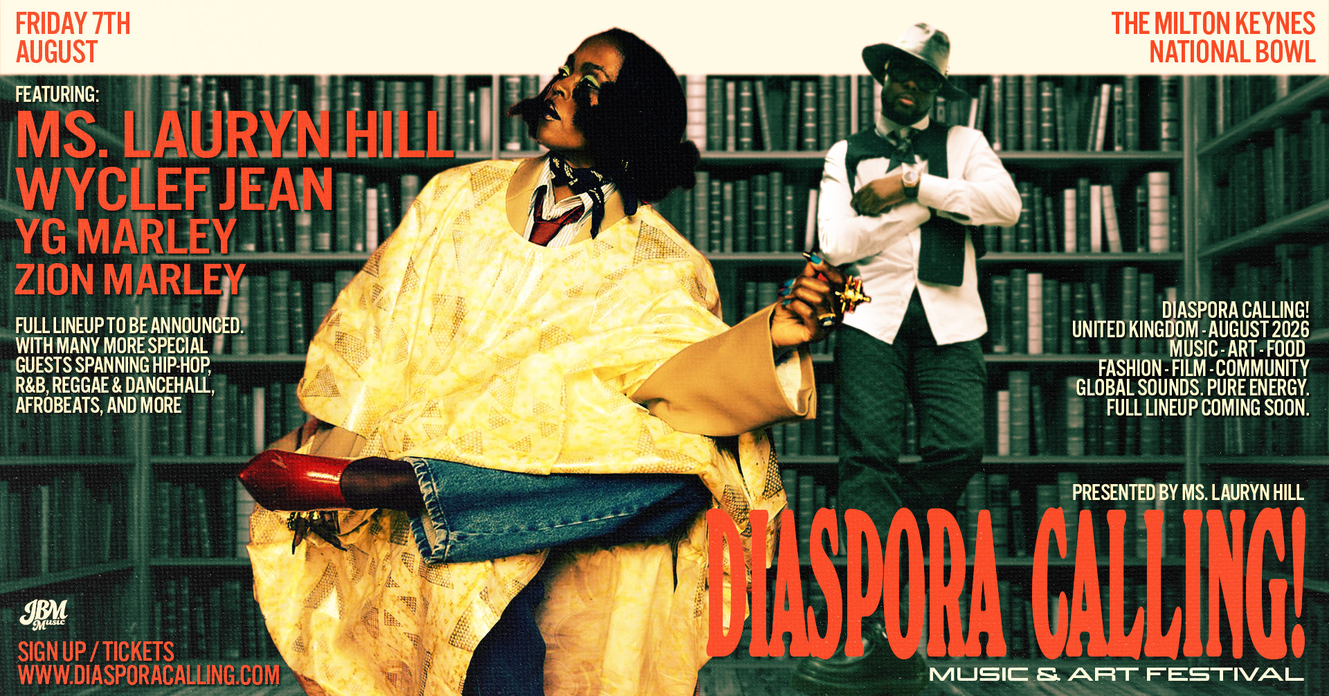 DIASPORA CALLING! Festival Poster